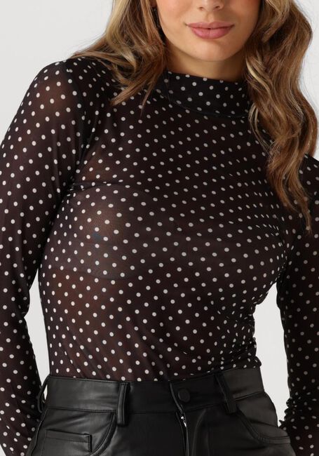 Schwarze EDITED Tops & T-shirts FIORE LONGSLEEVE - large
