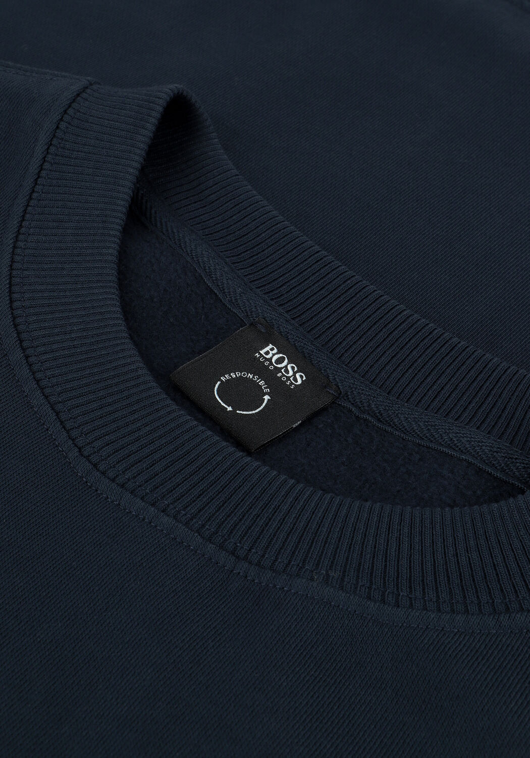 Dunkelblau BOSS BLACK Pullover WELOGO 10236723 - large