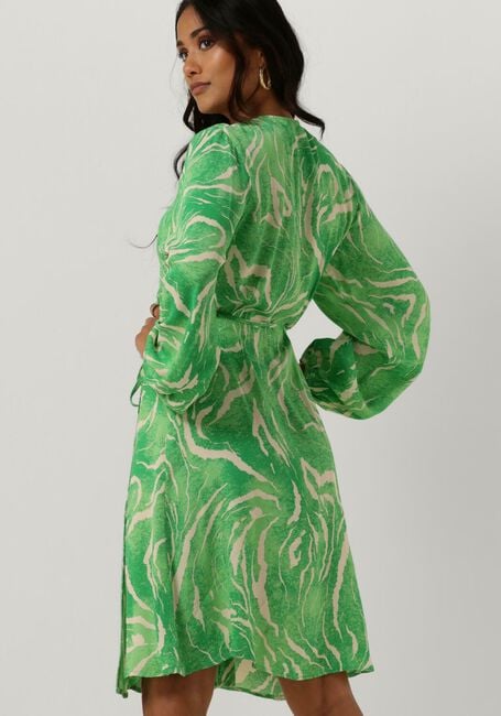 Grüne SELECTED FEMME Minikleid SLFFIOLA WRAP DRESS - large