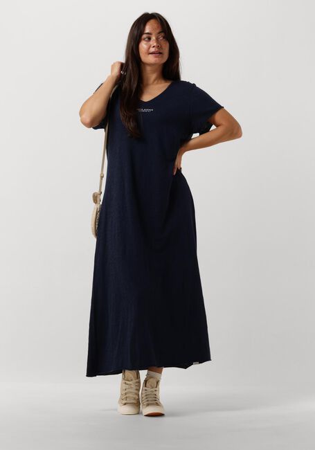 Dunkelblau PENN & INK Midikleid DRESS PRINT - large