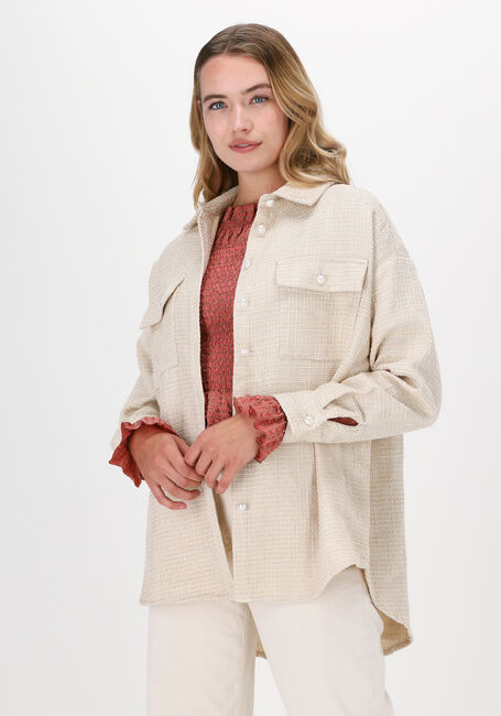 Beige NOTES DU NORD Blusen ALEA SHIRT - large