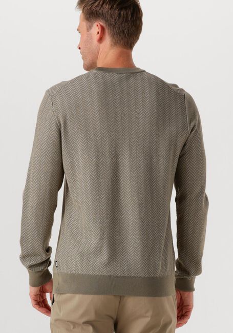 Olive BOSS BLACK Pullover HABITO - large