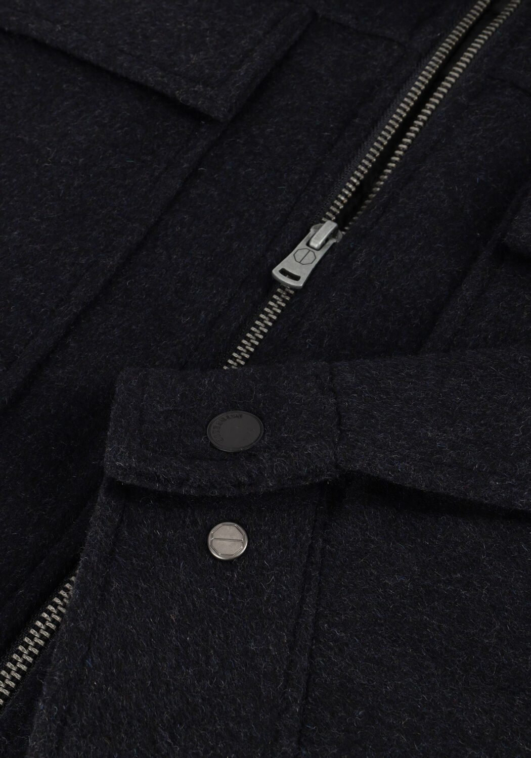 Dunkelblau DSTREZZED Jack COLTON WOOL JACKET - large