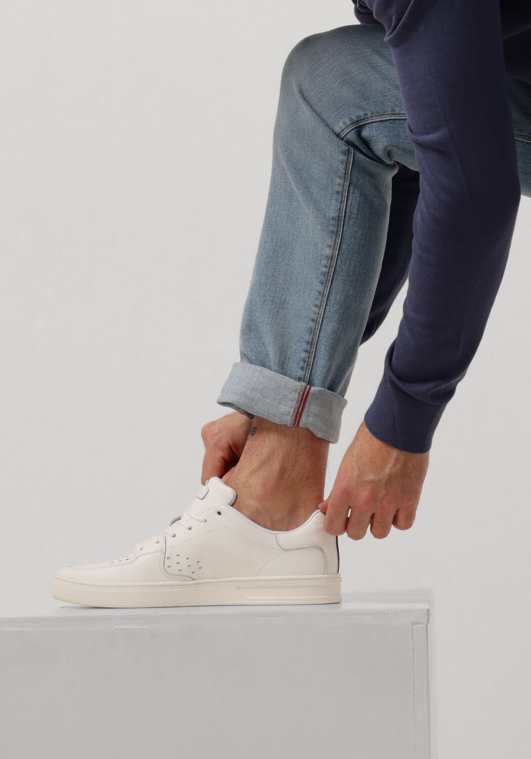 Wei&szlig;e PS PAUL SMITH Sneaker Low MENS SHOE COSMO - large