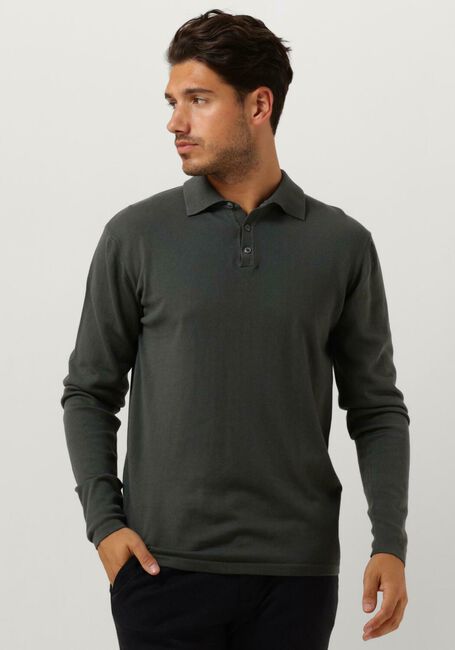 Dunkelgrün THE GOODPEOPLE Polo-Shirt KAI - large