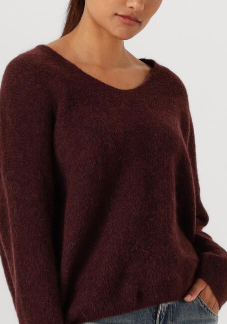 Bordeaux MOS MOSH Pullover MMTHORA V-NECK KNIT - large