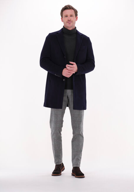 Dunkelblau PROFUOMO Mäntel OUTERW LONG COAT KNIT NAVY - large