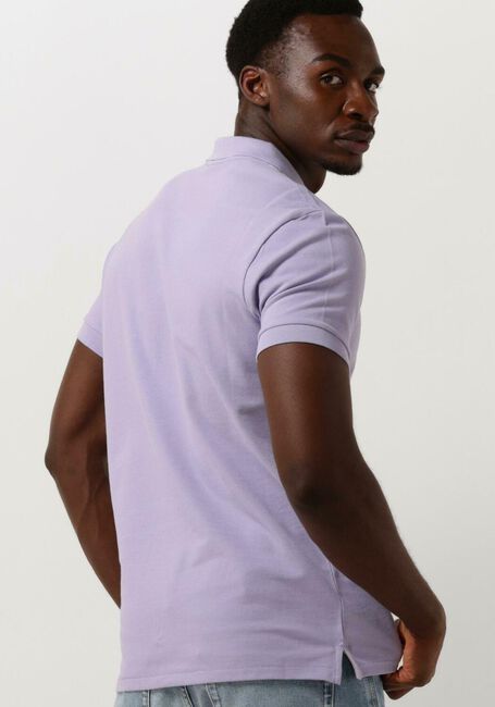 Lila PS PAUL SMITH Polo-Shirt MENS SLIM FIT SS POLO SHIRT ZEBRA - large