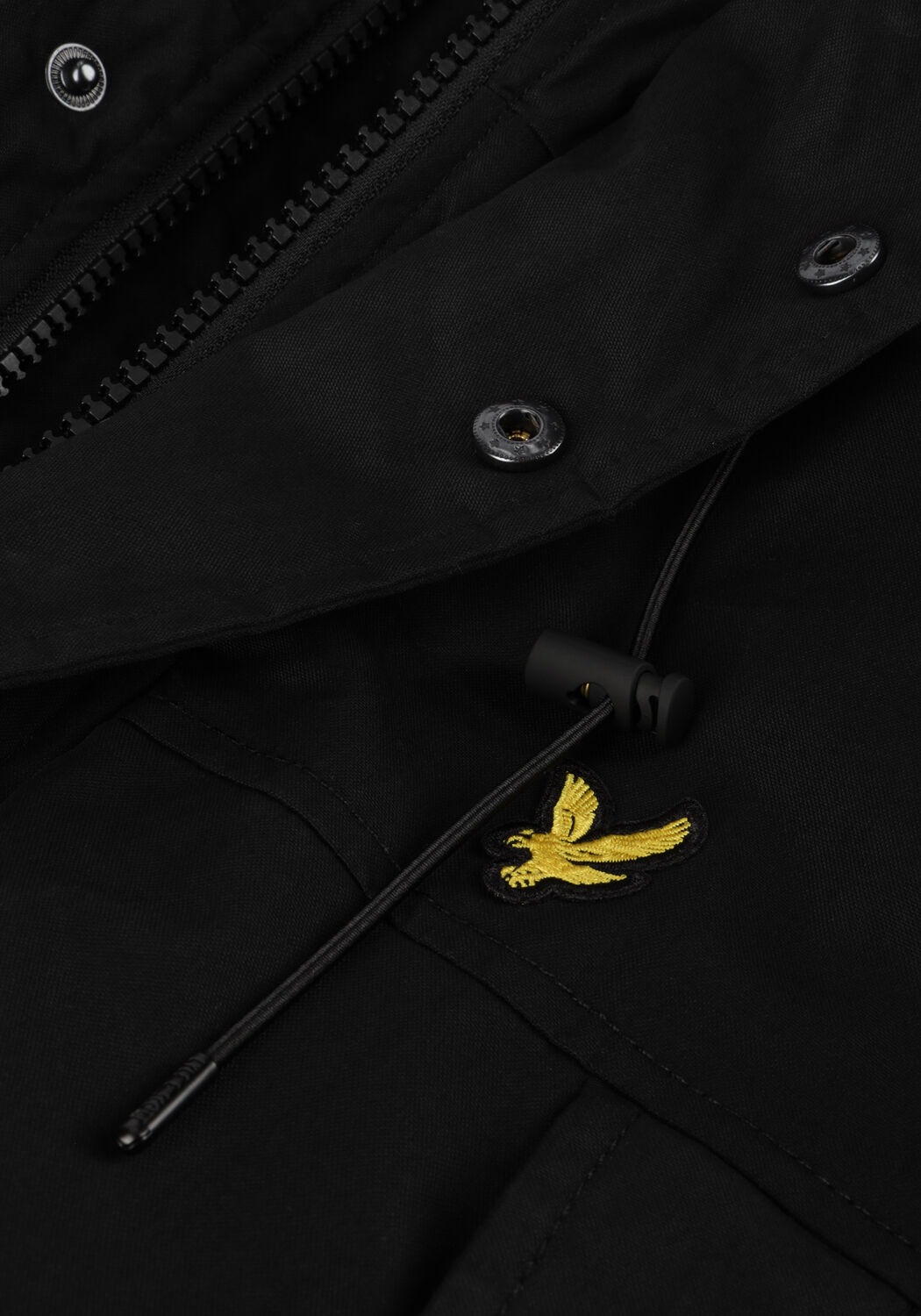 Schwarze LYLE & SCOTT Parkas MICROFLEECE PARKA 2.0 - large