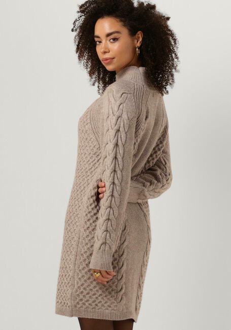 Taupe SUNCOO Minikleid CHONA - large