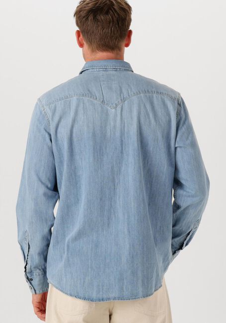 Hellblau LEVI'S Casual-Oberhemd BARSTOW WESTERN - large