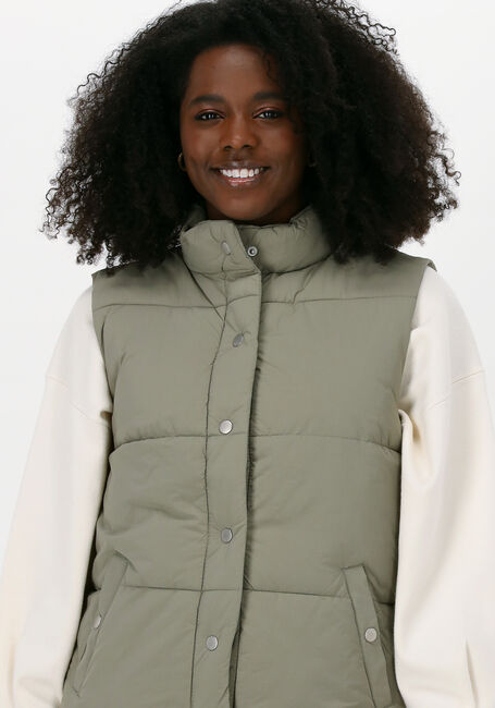 Olive NEO NOIR Bodywarmer FRANKIE PUFFER WAISTCOAT - large