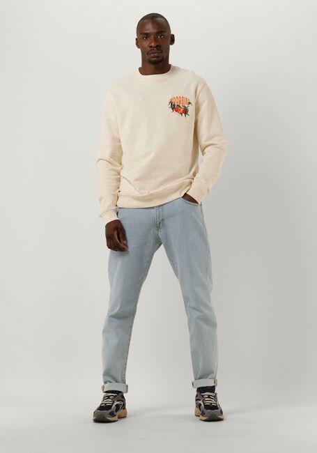 Beige WOODBIRD Sweatshirt JACS PEACH CREW - large