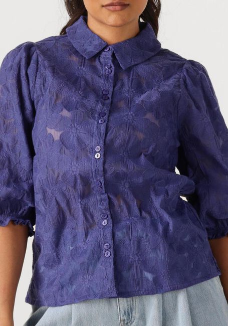 Blaue POM AMSTERDAM Blusen SAPPHIRE BLOUSE - large