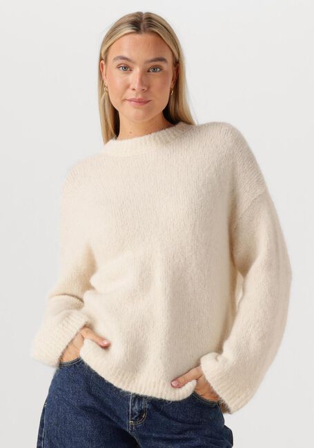 Nicht-gerade weiss SELECTED WOMEN Pullover SLFGABRIELLA LS KNIT NEW O-NECK - large