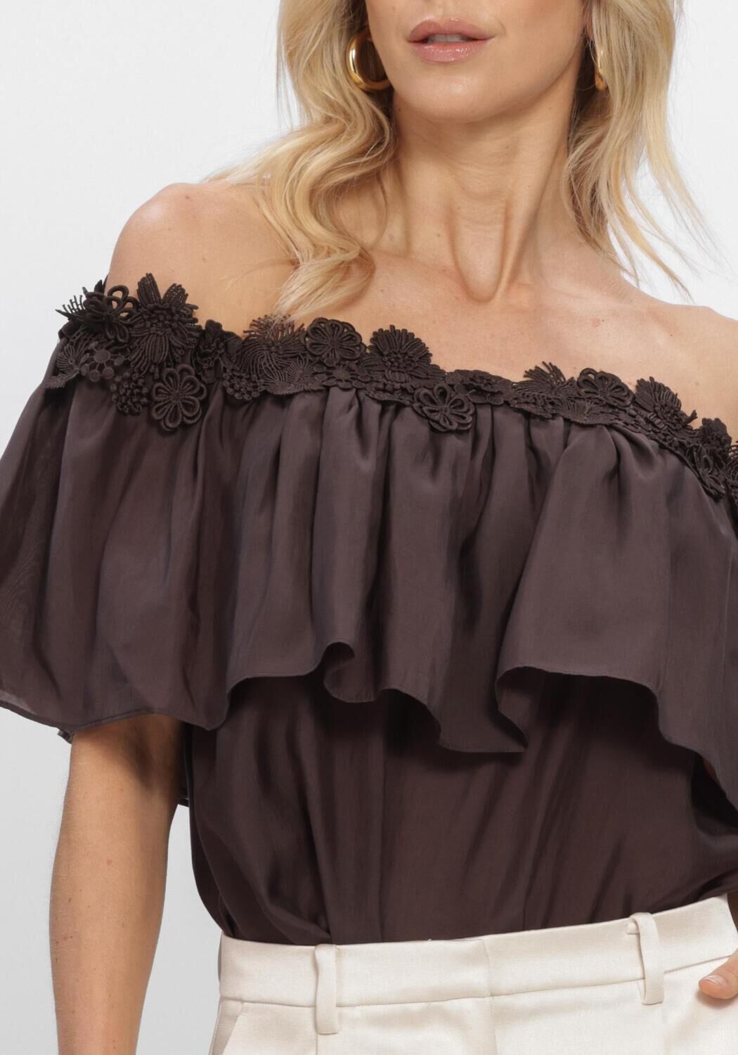 Braune COPENHAGEN MUSE Blusen CMMOLLY-BLOUSE - large