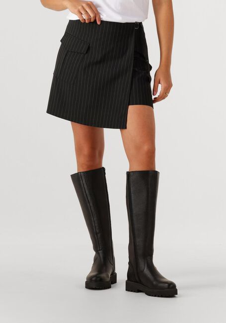 Schwarze ANOTHER LABEL Minirock GWEN SKORT - large