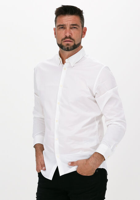 Weiße SELECTED HOMME Klassisches Oberhemd SLIMMICHIGAN SHIRT LS B - large