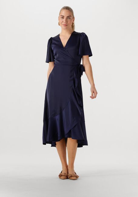 Dunkelblau Y.A.S. Midikleid YASTHEA MIDI WRAP DRESS - large