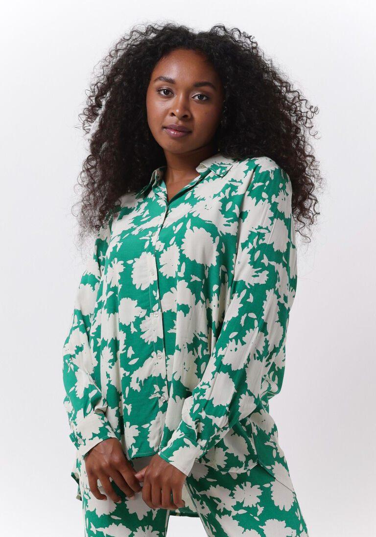 grüne modström bluse allison print shirt