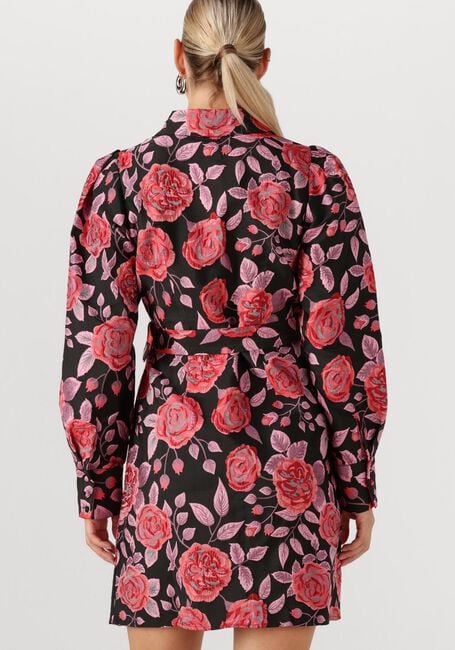 Mehrfarbige/Bunte Y.A.S. Minikleid YASKARI LS JACQUARD DRESS - large