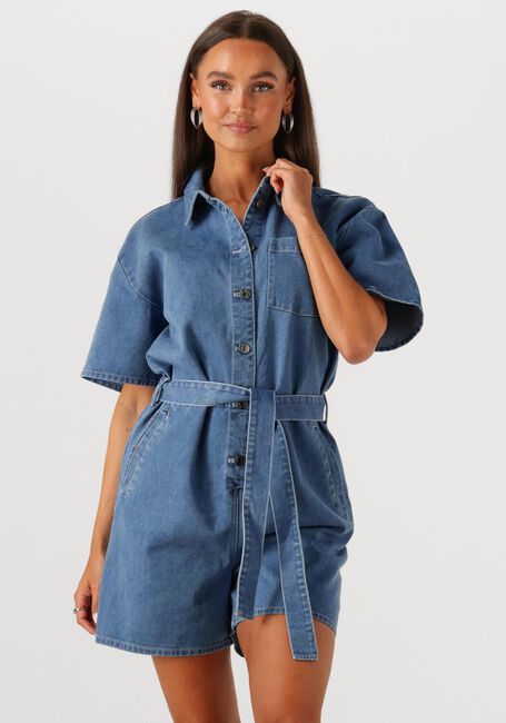 Blaue MODSTRÖM Playsuits NAOMOMD SOLID PLAYSUIT - large