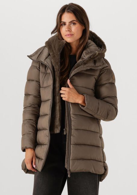 Taupe SAVE THE DUCK Wattierte Jack MATILDA - large