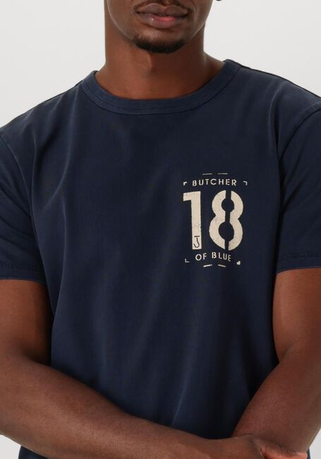 Dunkelblau BUTCHER OF BLUE T-shirt ARMY 18 STENCIL TEE - large