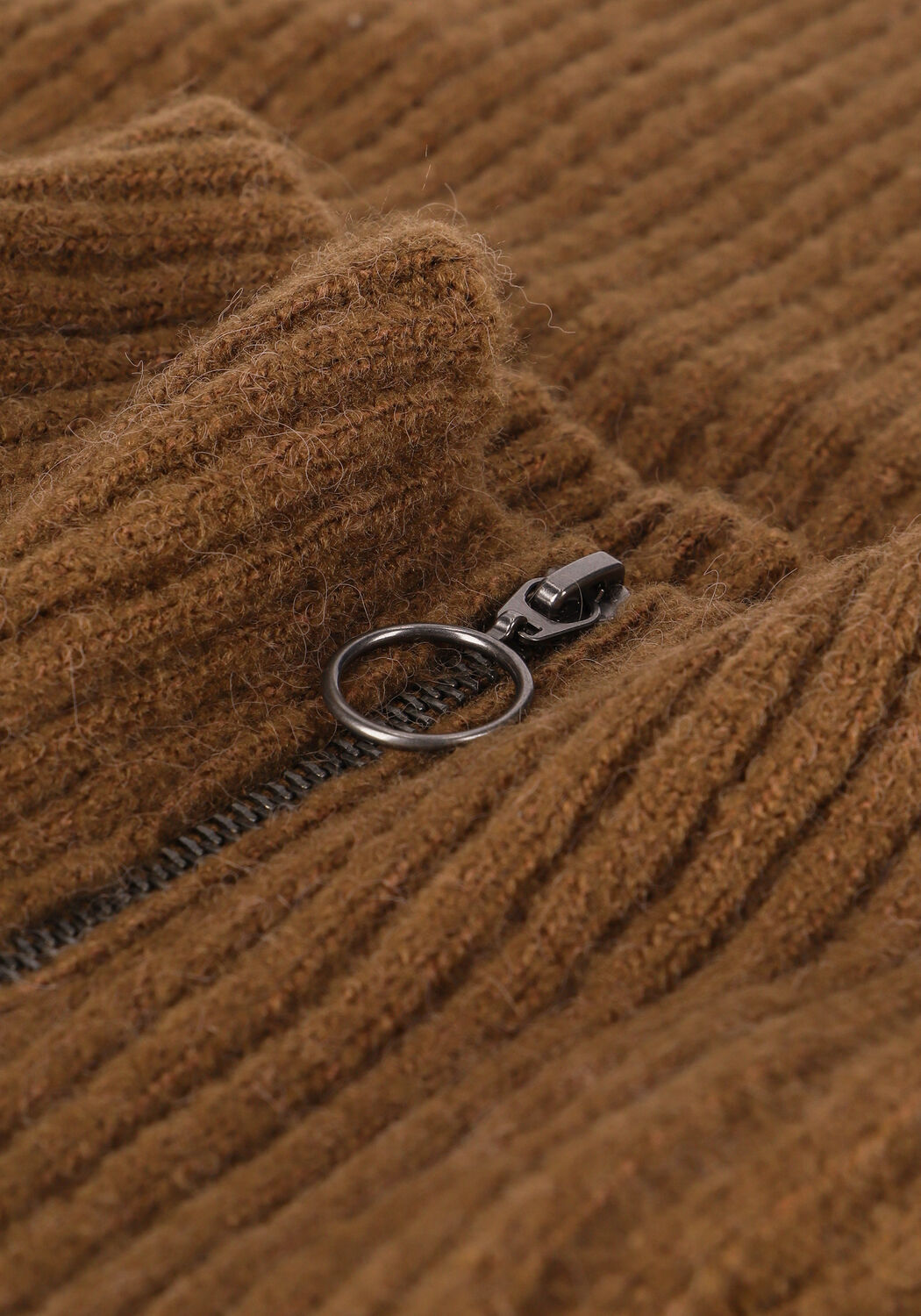 Braune OBJECT Pullover RACHEL LS KNIT PULLOVER - large