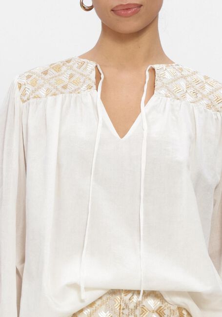 Ecru GREEK ARCHAIC KORI Blusen S26K-4064157 - large