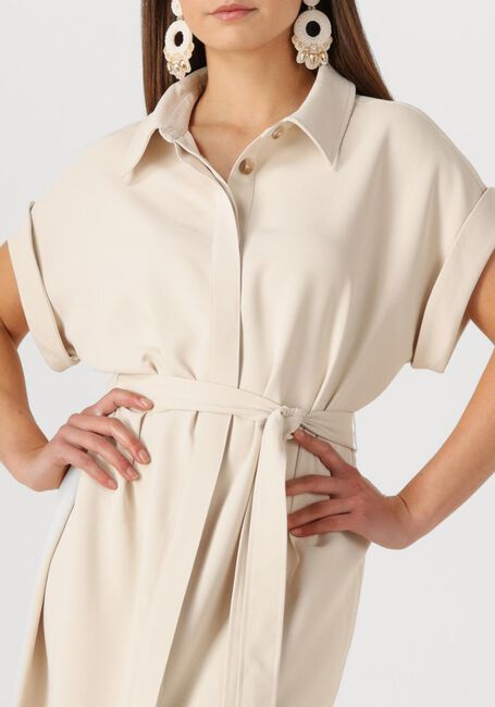 Beige OMODA ATELIER Midikleid OM-BABETTE X BO - large