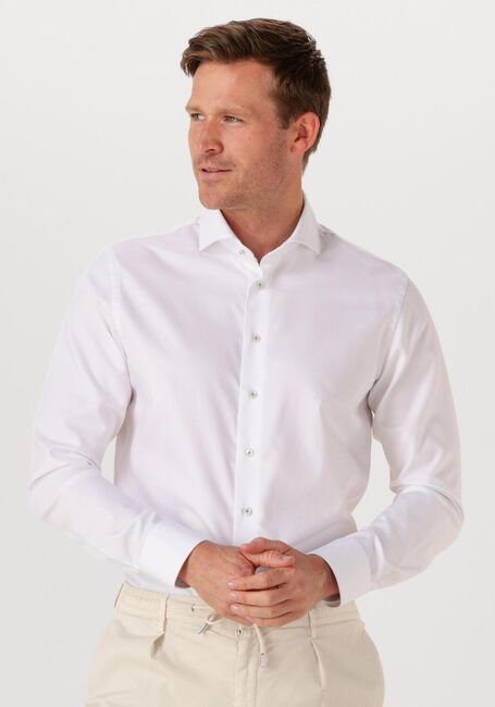 Weiße PROFUOMO Casual-Oberhemd SHIRT X-CUTAWAY SF - large