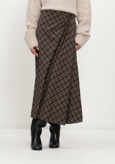 Braune NOTRE-V Maxirock NV-ISADORA BROWN - large