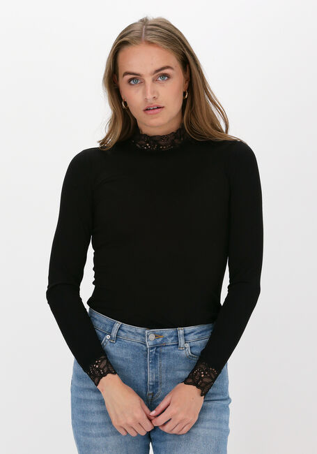 Schwarze Y.A.S. T-shirt YASELLE TOP  - large