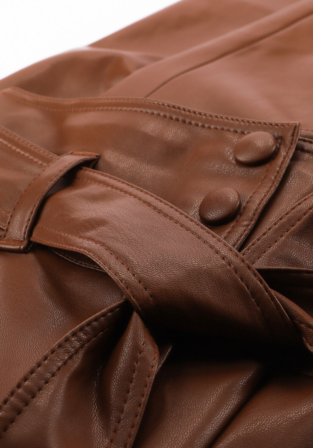 Cognacfarbene LIU JO Hose PANT.TS SPALMATO - large