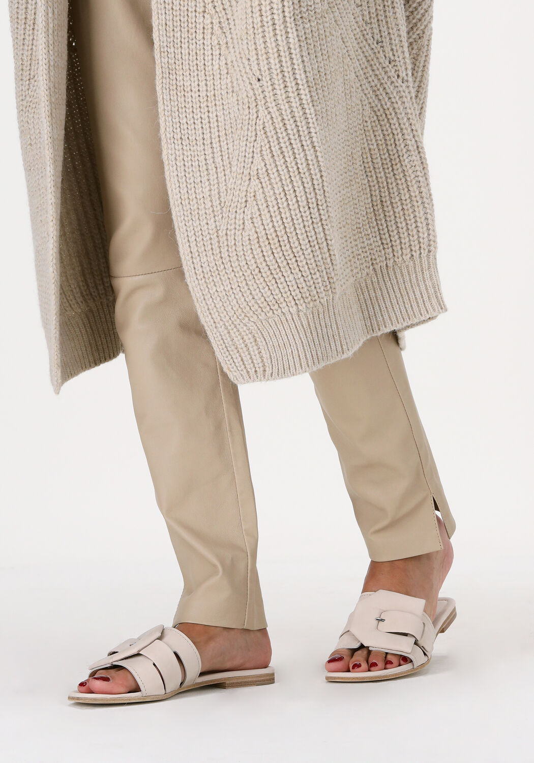 Beige KENNEL & SCHMENGER Pantolette 90590 - large