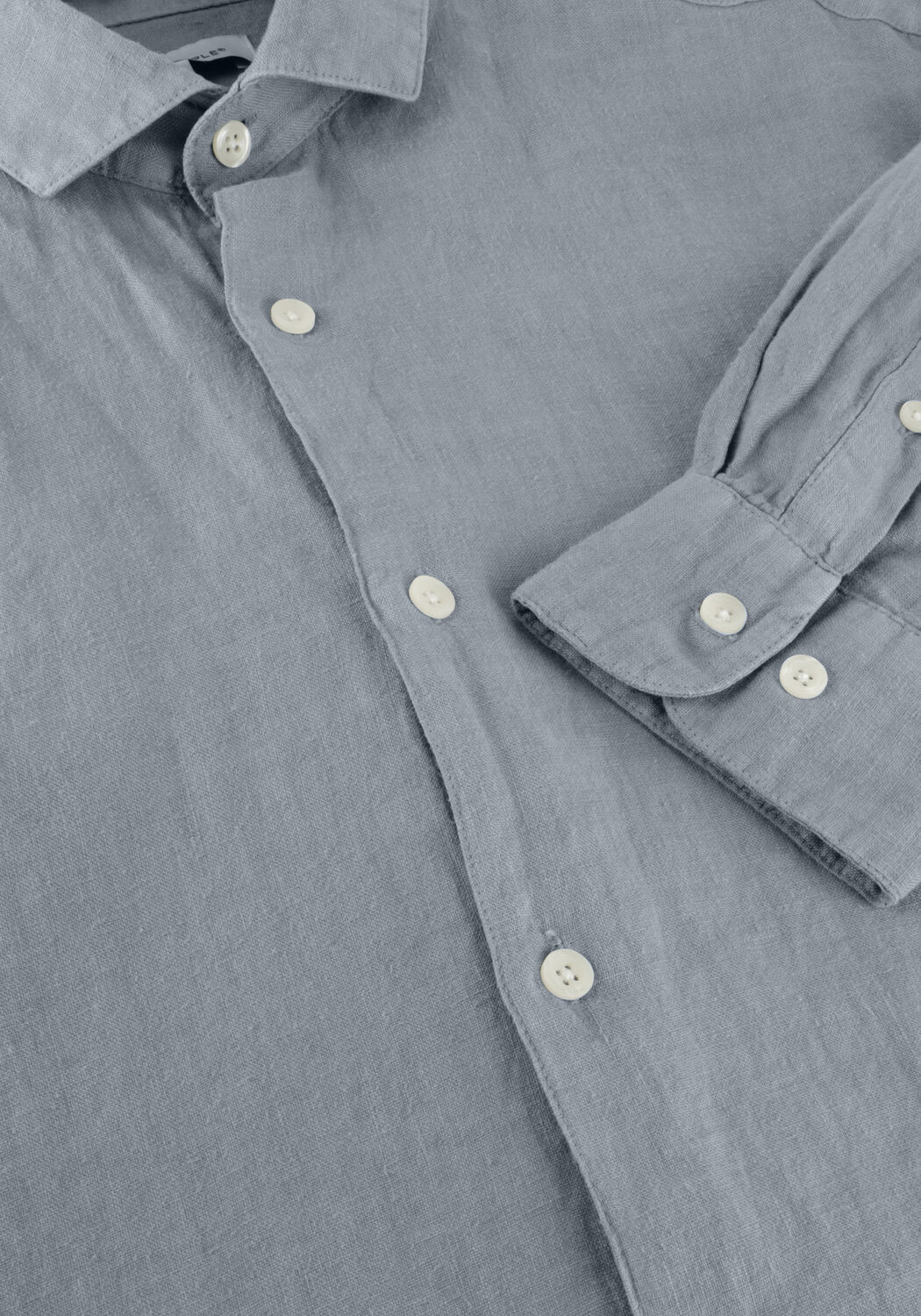 Graue THE GOODPEOPLE Casual-Oberhemd SOHO - large