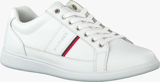 Weiße TOMMY HILFIGER Sneaker CORE LEATHER CUPSOLE - large
