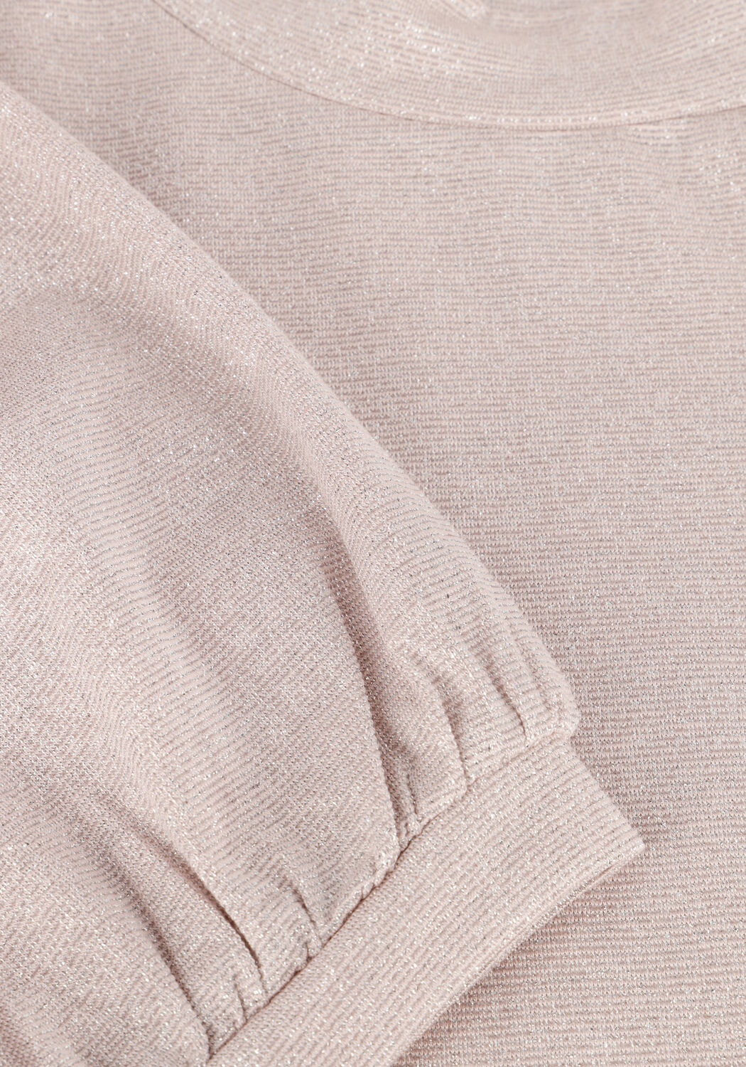 Metallisch SUMMUM Top SHORT SLEEVE TOP SOFT LUREX JERSEY - large