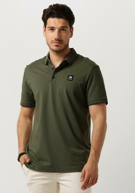 Grüne VANGUARD Polo-Shirt SHORT SLEEVE POLO PIQUE - large