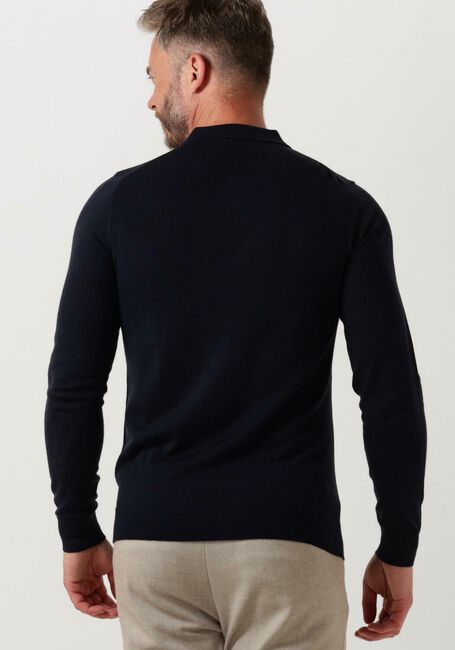 Dunkelblau PROFUOMO Polo-Shirt POLO LONGSLEEVE - large