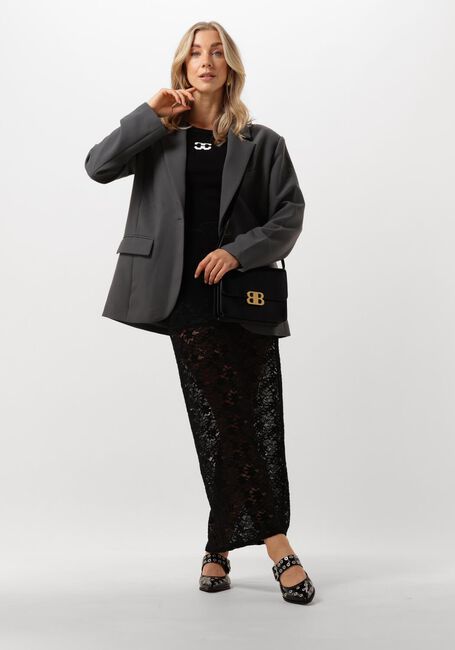 Schwarze MODSTRÖM Maxirock TILDEMD SKIRT - large