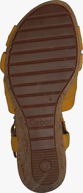 Gelbe GABOR Sandalen 828 - large