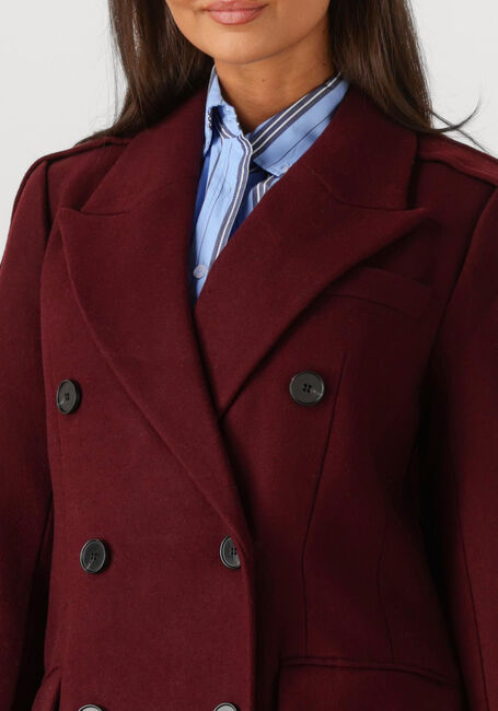 Bordeaux HAUTE L'AMITIÉ Mäntel LIDA TAILOR WOOL COAT - large