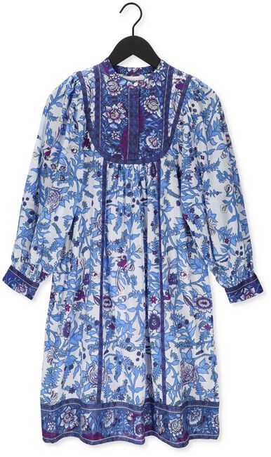 Blaue ANTIK BATIK Minikleid SALMA DRESS - large