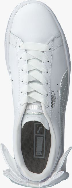 Weiße PUMA Sneaker low BASKET BOW JR - large