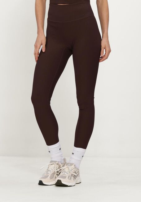 Braune BJORN BORG Hosen STUDIO RIBBED TIGHTS - large