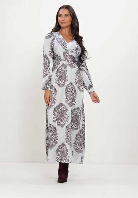 Hellblau NEO NOIR Maxikleid BRETTI DECO DROP DRESS - large