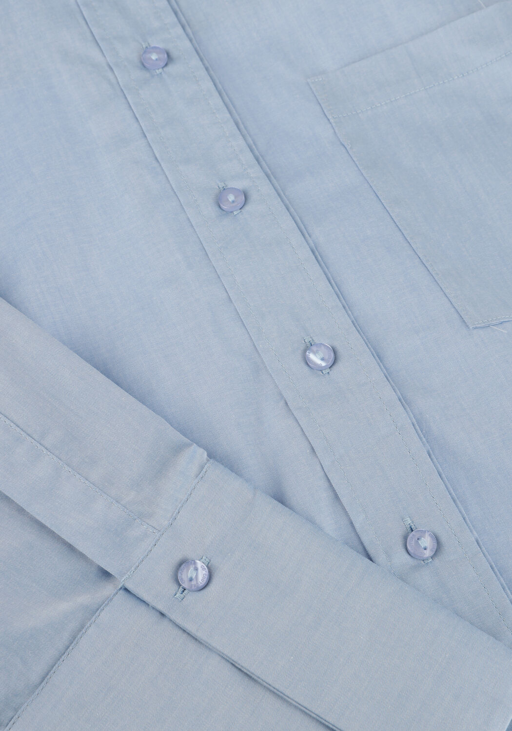 Hellblau CO'COUTURE Blusen POPPY CUFF SHIRT - large