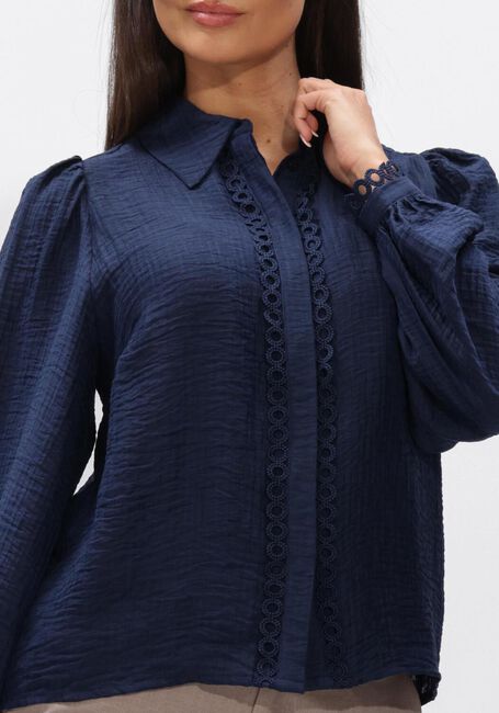Dunkelblau CO'COUTURE Tops & T-shirts TASSY LACE SHIRT - large
